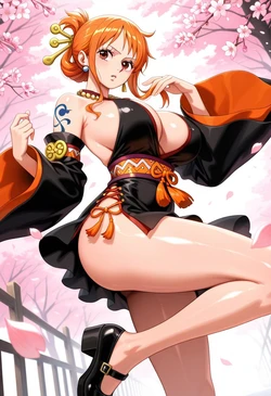 Spring's Gentle Touch - Sakura blossom Yearning [AI Generated]