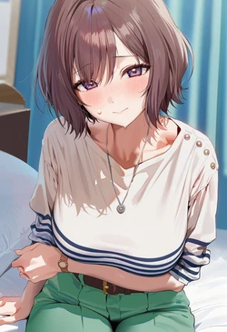 (AzzAI) Neo Asari 根緒亜紗里 (Gakuen iM@S) [AI Generated]