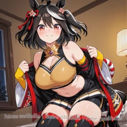 [AI-Generated] Kitasan Black's Long Night