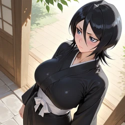 [oniha] Kuchiki Rukia x Naruto - Bleach / Naruto (Patreon) (AI Generated)