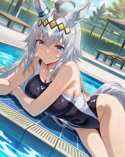 Okazai Art Oguri Cap (オグリキャップ ) (Patreon) [AI Generated]