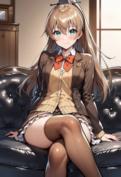 Shirobako88 - Suzuya x Kumano Yuri 鈴谷 熊野 百合 [AI Generated]