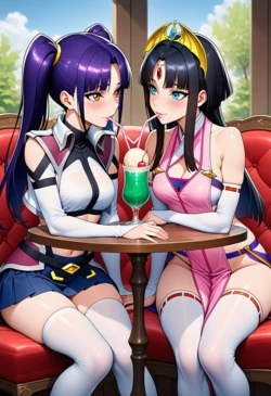 Shirobako88 - Salia and Salamandinay [AI Generated]