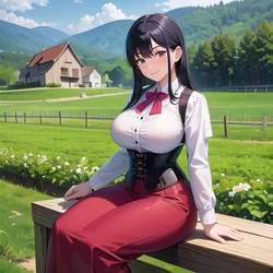 (Japan Association for the Promotion of Male Feminization) Dear gentlemen! Marry a foreign farmer! [AI Generated]