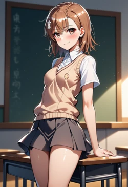 Shirobako88 - Mikoto x Misaki 御坂美琴x食蜂操祈 [AI Generated]