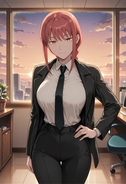 Meowu laha - Makima | Steamy Office (Patreon) (AI Generated)