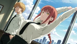 Meowu laha - Makima | Office Dream (Patreon) (AI Generated)