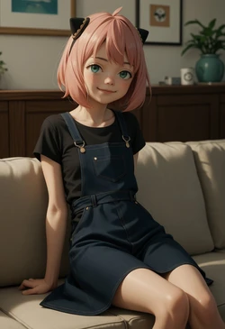 Black Miracle - Anya Forger (Part 1) (AI Generated)