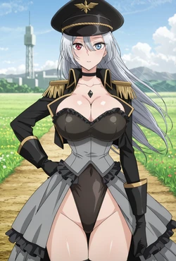 [Meowu laha 💘] Black Lobelia  Military Base and ircraft Carrier 🩶🖤 (Patreon) [AI Generated]