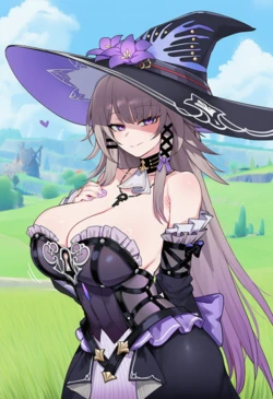 [LiveFrog/FrogAI] The Herta x Hilichurl [AI GENERATED]