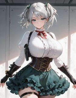 (mirai art) Ciel Alencon シエル・アランソン (god eater) (AI Generated)