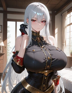 (mirai art) Selvaria Bles セルベリア・ブレス (valkyria chronicles) (AI Generated)