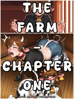 [AlwaysOlder] The Farm – Chapter 1 (Anthro Cow TF TG AP Comic) [AI Generated]
