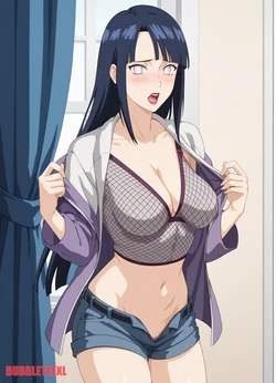 [BubbleTeeXL🔞] Hinata Hyuga  Road to Ninja  (Patreon) [AI Generated]