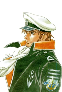 Yamato 2199 Rough Illustration Book bonus postcards (Nobuteru Yuki)