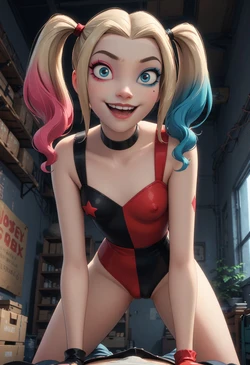 Black Miracle - Harley Quinn (AI Generated)