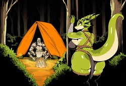 [Rasha125] Lizard thief [AI Generated]