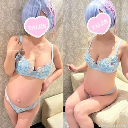 【写真集】妊婦レム x Iカップ爆乳 x サルート💙 静脈浮き出し超デカ乳輪おっぱい写真集🤰（30枚・小町・妊娠6ヶ月）
