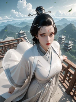 [MacArooN]Shuiyue: Is black tea okay?[AI Generated][uncensored][Zhu Xian]