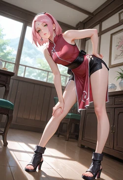 [Patreon] (LustyNymphi) Sakura (AI Generated)