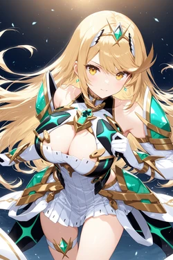 [Ankake Nameko] ヒカリ Mythra Hikari [AI Generated]