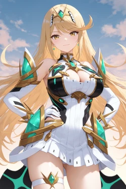 [Ankake Nameko] ヒカリ Mythra Hikari 2 [AI Generated]