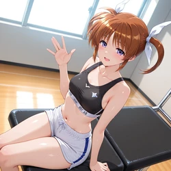 淫乱マッスル Nanoha🚿110P (Patreon) [AI Generated]