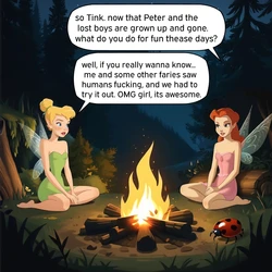 Tinkerbell love giant cocks [AI Generated]