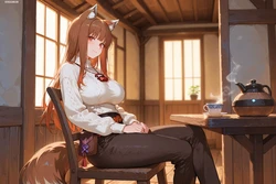 [SamAiArtist] Holo x Wolf Group Original Patreon DL [AI Generated]