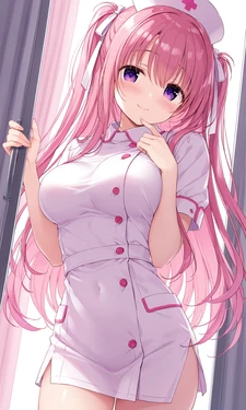 [PIXIV] Tkz(116616648) - 0604Aomo护士装 [AI Generated]