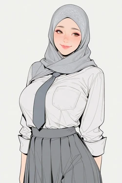 Hijab SMA [AI Generated]