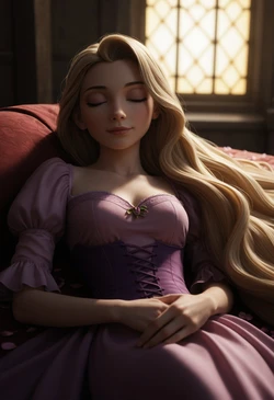 Black Miracle - Rapunzel Pink Mood (AI Generated)