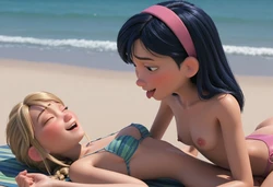 Black Miracle - Violet Parr And Astrid (Part 3) (AI Generated)