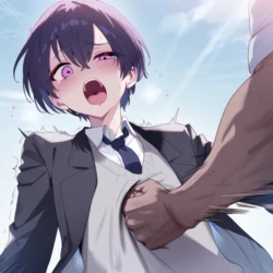 [FalpivaNTR] Shikimori-san ~ Becoming the Delinquent Senior’s Sex Partner ~ [AI Generated]