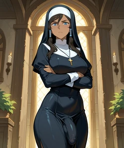 Nun Korra Futanari [AI Generated]