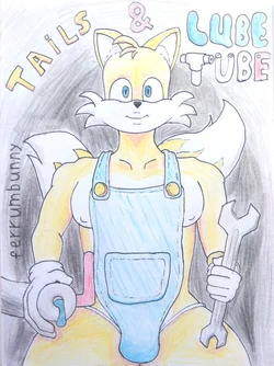 [ferrumbunny] Tails and lube tube