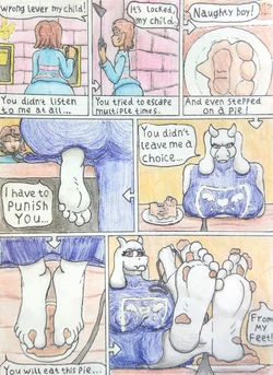 [ferrumbunny] Naughty Frisk and Toriel