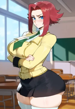 [Creamy AI] Kallen Kozuki, PAWG Vs BBC (AI Generated)