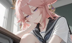 [Fun] Yae miko [AI Generated] [Uncensored]