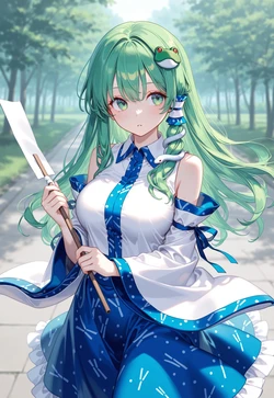 [Maple] Sanae Kochiya [AI Generated]