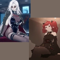 [AI Generated] (woshould) 刃影/奶萝cg 地下城与勇士 dnf dungeon＆fighter