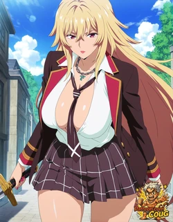 Mirei Shikishima hentai | Valkyrie Drive parody [AI Generated]