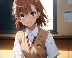 Misaka Mikoto (Toaru Kagaku no Railgun) [AI Generated]