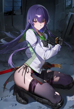 [Patroen] (aPAPER) Saeko Busujima x BWC (AI Generated)