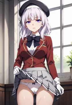 悲しいサイ 坂柳有栖 催眠暗示LV1 (Patreon) [AI Generated]