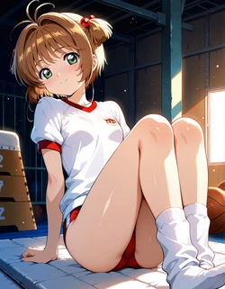(maiQOS) Cardcaptor Sakura school gym uniform  [AI Generated]