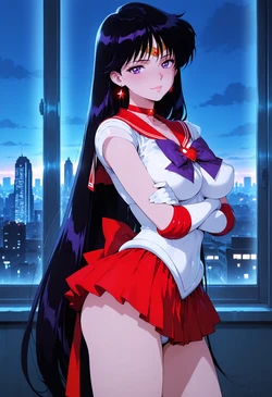 [Squeeshy] Sailor Mars (AI Generated)