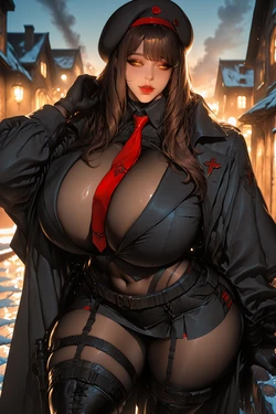 [furi] emma tactical (nikke) (AI generated)