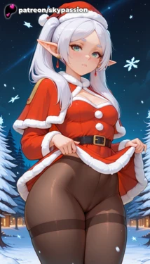 [SkyPassion] Frieren (Sousou no Frieren) | New Year / Christmas Edition 🎄❄️ [AI Generated]