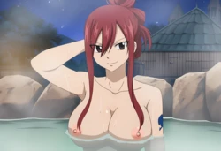 Sira - Erza Scarlet Hot Springs (Patreon) [AI Generated]